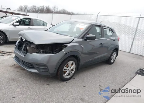 2020 Nissan Kicks S Xtronic Cvt z USA, uszkodzony, nr VIN 3N1CP5BV0LL545849